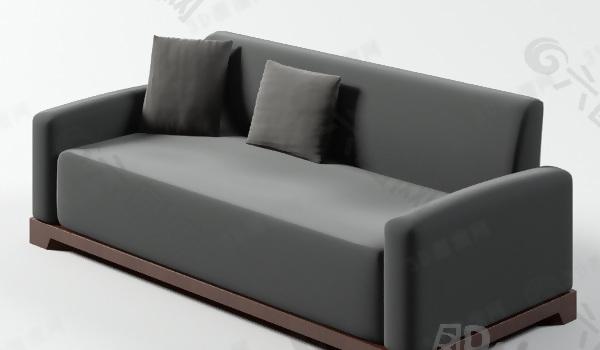 3d多人沙发模型产品工业素材免费下载(图片编号:1923456)-六图网
